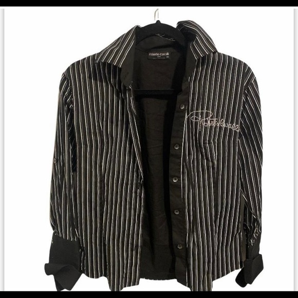 vintage roberto cavalli art collection long sleeve - Picture 1 of 2